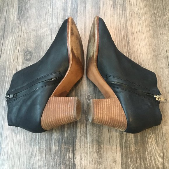 Madewell Black Leather Billie Boot - Picture 6 of 8